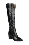 Journee Collection Foam Therese Boots In Black