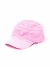 Monnalisa Ruffled-detail Cap In Pink