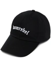 DOMREBEL GOTHIC EMBROIDERED-LOGO CAP