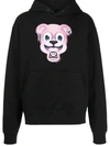 Domrebel Trippy Graphic-print Pullover Hoodie In Black