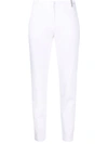 Fabiana Filippi Tapered Tailored Trousers In White