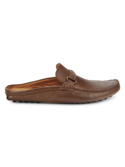 Donald J Pliner Men's Vincent Leather Backless Loafers In Cappuccino