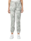 Hudson Tie Dye Cotton French Terry Joggers In Blue