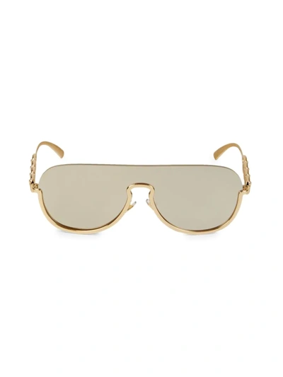 Versace Women's 57mm Aviator Sunglasses In Pale Gold
