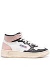 Autry Medalist High-top Sneakers In Weiss