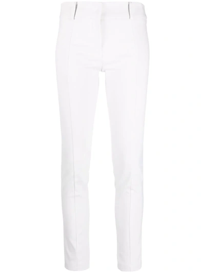 Patrizia Pepe High-waist Trousers In Weiss