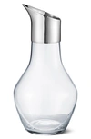 Georg Jensen Sky Glass & Stainless Steel Water Pitcher In Clear / Silver