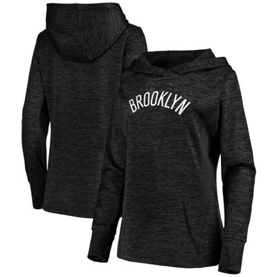 Fanatics Women's  Branded Black Brooklyn Nets Showtime Done Better Pullover Hoodie