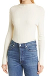 Rag & Bone Dawson Mock Neck Sweater In Ivory