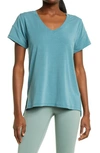 Zella Ava T-shirt In Teal Hydro