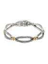 Konstantino Women's Delos 2.0 Helix 18k Gold & Sterling Silver Bracelet