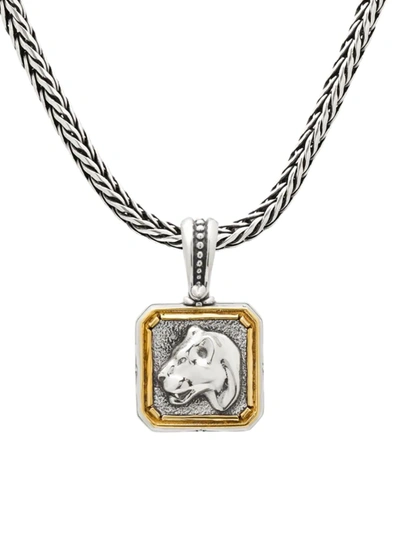 Konstantino Women's Orion Panther Sterling Silver & Bronze Pendant