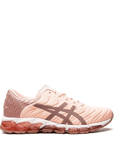 Asics Gel Quantum 360 5 Sneakers In Bisque/ Rose Gold