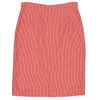 BURBERRY BURBERRY HOUNDSTOOTH TWO-TONE WOOL SKIRT