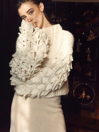 Ayni Liana Sweater In Ivory