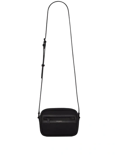 Saint Laurent Small Camp Camera Bag In Nero