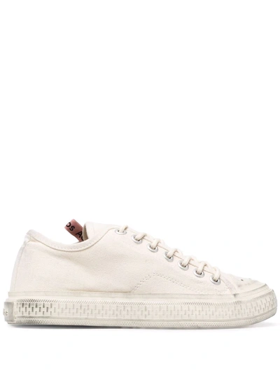 Acne Studios 灰白色 Ballow Tumbled 运动鞋 In Off White,off White