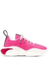 MOSCHINO TERRY CLOTH TEDDY BUBBLE SNEAKERS