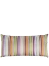 Missoni Striped Rectangular Cushion In Grün
