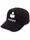 Isabel Marant Tyron Logo-embroidered Baseball Cap In Black