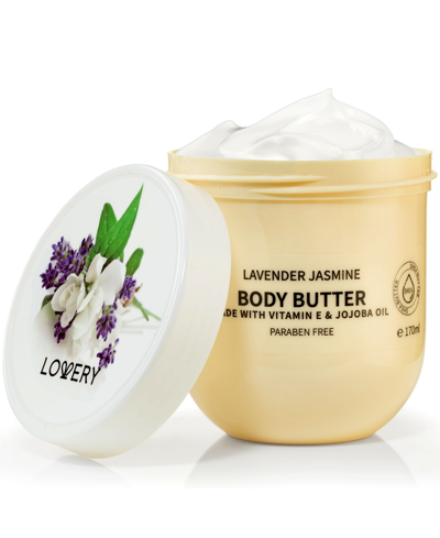 Lovery Lavender Scented Whipped Body Butter, Bath And Body Care Cream, 170ml