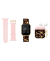 AMERICAN EXCHANGE AMERICAN EXCHANGE UNISEX KENDALL + KYLIE MULTICOLOR SILICONE STRAP SMARTWATCH SET