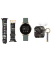 AMERICAN EXCHANGE AMERICAN EXCHANGE UNISEX KENDALL + KYLIE GREEN SILICONE STRAP SMARTWATCH SET