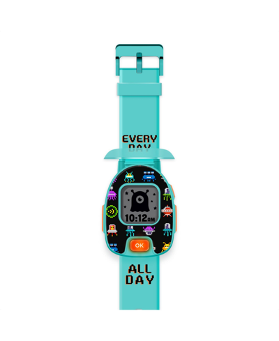 American Exchange Unisex Kids Playzoom Light Blue Silicone Strap Smartwatch 42.5 Mm