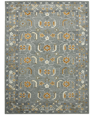 Amer Rugs Romania Pecos Area Rug, 2' X 3' In Gray