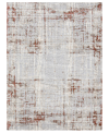 Amer Rugs Savannah Dylanne 5'3" X 7'9" Area Rug In Gray/red