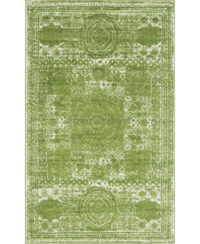 Bayshore Home Closeout!  Mobley Mob2 5' X 8' Area Rug In Green