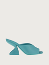 Ferragamo Sansu 85mm Mules In Blue