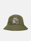 ETRO GREEN POLYESTER HAT