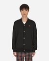 COMME DES GARÇONS PLAY HEART PATCH CARDIGAN