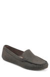 Aerosoles Over Drive Moc Toe Loafer In Taupe Fab Suede