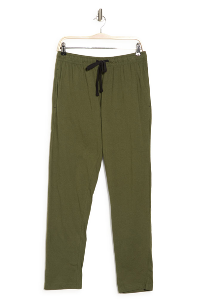 Mister Jersey Lounge Pants In Olive