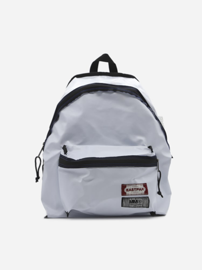 Eastpak X Mm6 Reversible Backpack In White, Blue