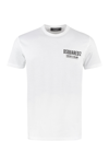 Dsquared2 Logo-print Cotton T-shirt In White