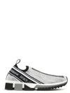 Dolce & Gabbana Sorrento Logo-print Mesh Sneakers In Multicolor