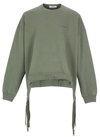 Ambush Green Multicord Crewneck Sweatshirt In Thyme Thym