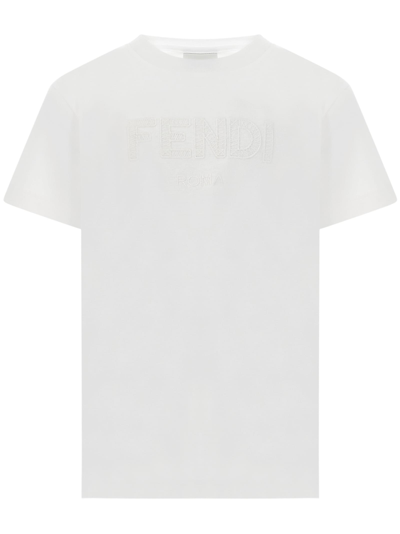 Fendi Kids T-shirt In White