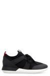 Moncler Black Emilia Sneakers In Black