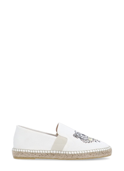 Kenzo Tiger Loafer In White