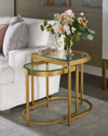Miranda Kerr Home Editorial Nested End Tables In Gold