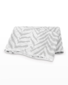 Matouk Quincy King Flat Sheet In Silver