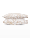 Matouk Quincy Standard Pillowcases, Pair In Sand
