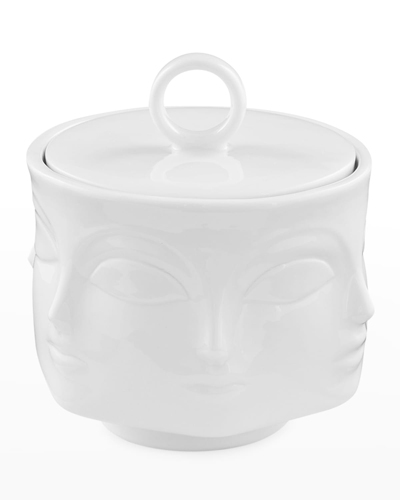 Jonathan Adler Dora Maar Sugar Bowl, White