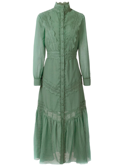 Martha Medeiros Betina Chiaca Midi Dress In Green