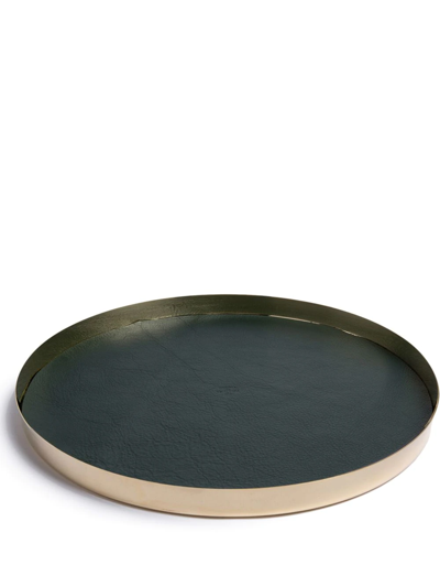 Skultuna Karui Large Tray In Green