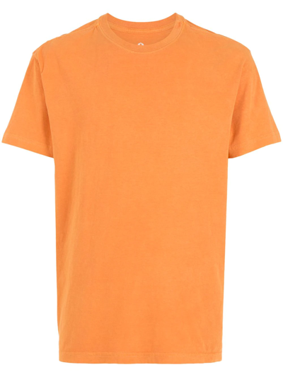 Osklen Graphic-print Cotton T-shirt In Orange